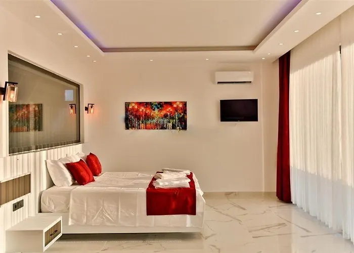 Olivet-kalkan 3 Bedroom-2 Jakuzzies-sauna-turkish Hamam-huge Private Pool And Lovely Garden Вилла Каш