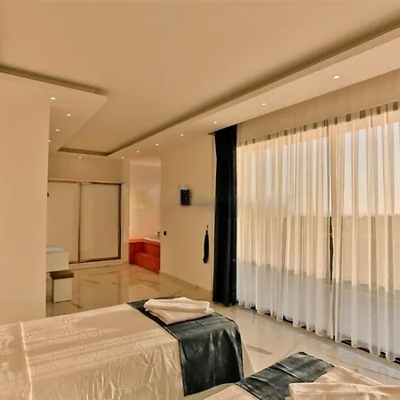 Lycian-kalkan 3 Bedroom-2 Jakuzzies-sauna-turkish Hamam-huge Private Pool And Lovely Garden Villa *