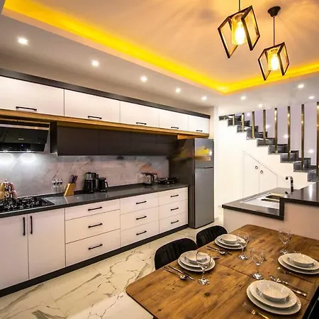 Lycian-kalkan 3 Bedroom-2 Jakuzzies-sauna-turkish Hamam-huge Private Pool And Lovely Garden Villa Kas