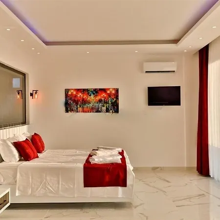 Lycian-kalkan 3 Bedroom-2 Jakuzzies-sauna-turkish Hamam-huge Private Pool And Lovely Garden Villa Kas