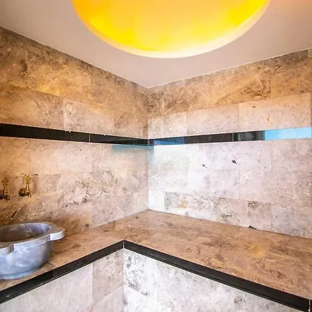 Lycian-kalkan 3 Bedroom-2 Jakuzzies-sauna-turkish Hamam-huge Private Pool And Lovely Garden Villa