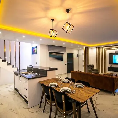 Lycian-kalkan 3 Bedroom-2 Jakuzzies-sauna-turkish Hamam-huge Private Pool And Lovely Garden *