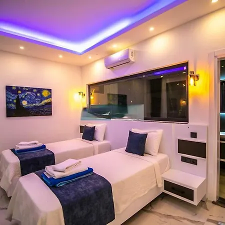 Villa Olivet-kalkan- Huge Private Pool And Lovely Garden-jakuzzies-sauna-turkish Hamam Kas